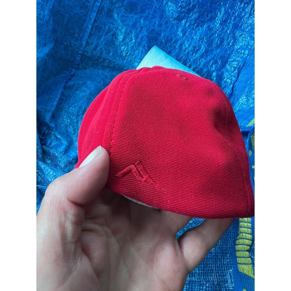 Sporty Mens Pacific Headwear SB Performance Baseball Cap M-XL Red